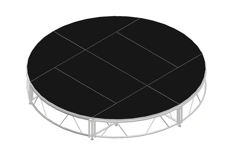 Round Portable Stage Platforms