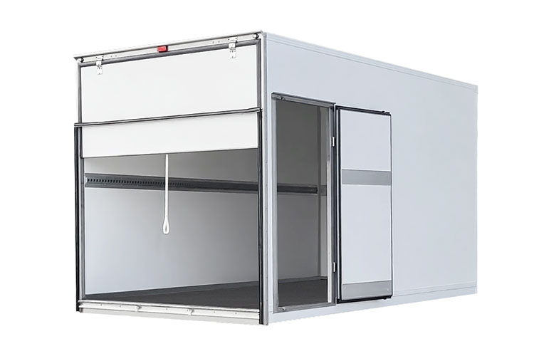 Kofferaufbauten für Luton Trucks