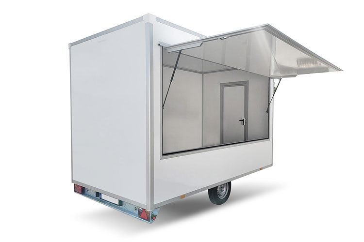 Einachsige Food-Anhänger