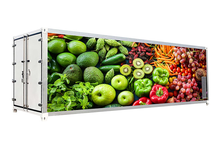 FRP Mobiles Kühlhaus