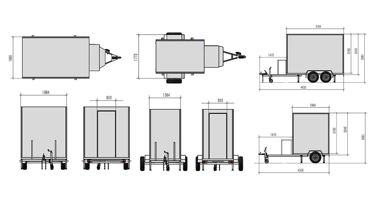 Cold Room Trailers - Cold Storage Box