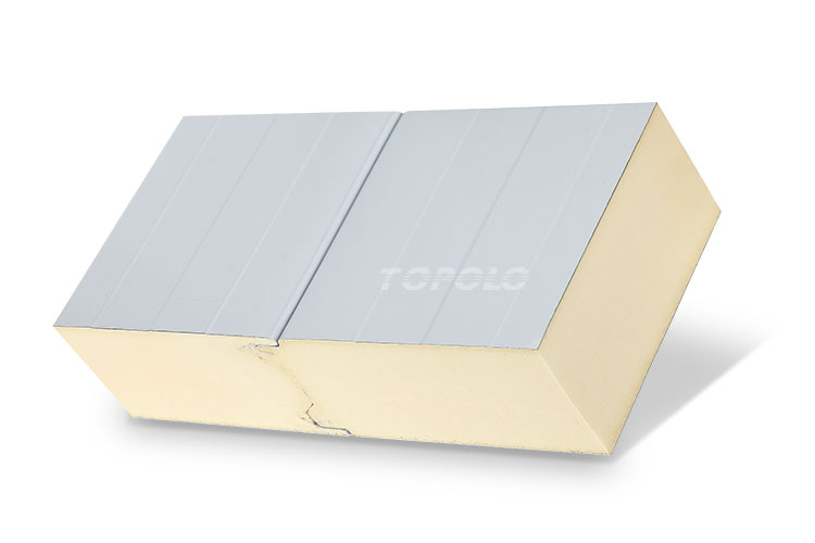 100 mm isolierte Metallplatten mit Polyurethanschaumkern