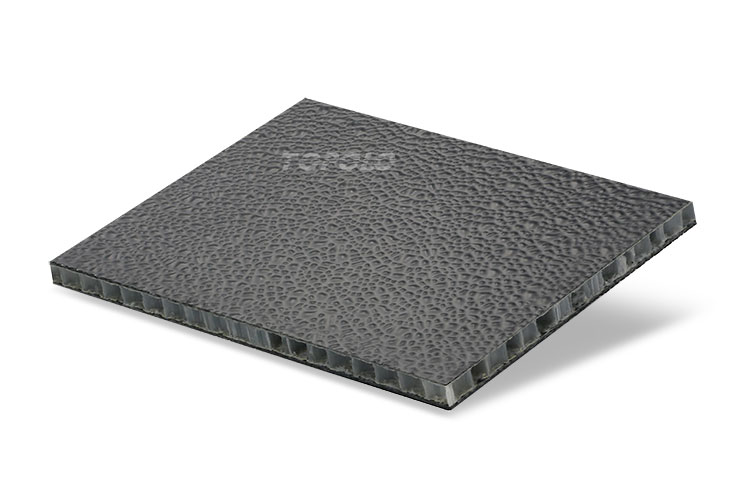 9,0 mm schwarze geprägte GFK-Waben-Sandwichplatten