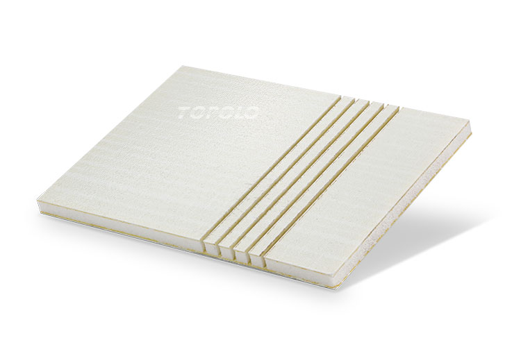 Gebogene PET-Schaum-Sandwichplatte für Wohnwagen