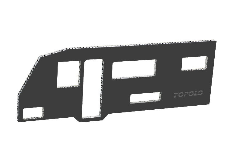 Thermoplastische Wabenplatten für Wohnmobile, Wohnwagen und Teardrop-Anhänger