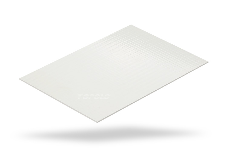 Leinwandgewebte, umlaufende GFK-Paneele