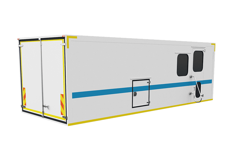 LKW-Aufbauten für mobile Labore